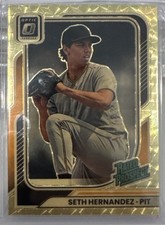 Marketplace image: 2026 Donruss Baseball Seth Hernandez Rated Prospect Superfractor 1/1 Pirates