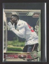 Marketplace image: 2015 Topps Chrome Eli Harold #158 RC Mini Superfractor 1/1