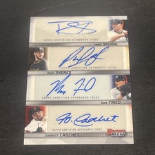 Marketplace image: 2025 Bowman’s Best Skubal/Skenes/Fried/Crochet Superfractor Quad 1/1 Auto