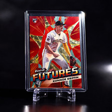 Marketplace image: Topps 2026 Finest Futures Konnor Griffin FF-5 SuperFractor 1/1 RC Pirates