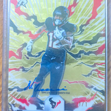Marketplace image: 2025 Topps Nico Collins Houston Texans #39 Auto Superfractor 1/1