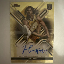 Marketplace image: Topps 2022-23 Finest OTE TJ Clark Finest Autographs FA-TC SuperFractor 1/1 Auto