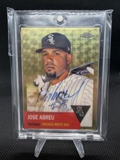 Marketplace image: 2022 Topps Chrome Platinum Anniversary Jose Abreu Auto Superfractor /1 #CPA-JAB