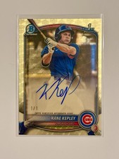 Marketplace image: 💥Kane Kepley💥2025 Bowman Chrome 1st Auto Superfractor 1/1🔥