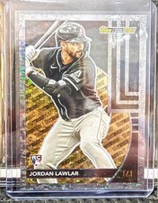 Marketplace image: 2024 Topps Update Series - Topps Black Gold Jordan Lawlar Gold 1/1 SUPERFRACTOR