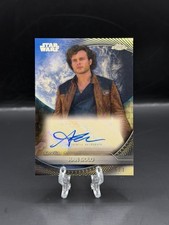 Marketplace image: 2025 Topps Star Wars Hyperspace Han Solo Alden Ehrenreich Superfractor Auto 1/1