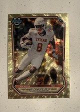 Marketplace image: 2026 Bowman Football Cam Coleman Superfractor 1/1 ONE OF ONE 1st Bowman Texas
