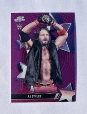 Marketplace image: 2026 Topps Cosmic Chrome WWE StarFractor SuperFractor 1/1 AJ STYLES 🔥🔥