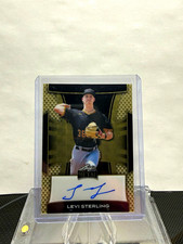 Marketplace image: 2025 Leaf Metal Levi Sterling superfractor auto pirates 1/1 BA-LS1