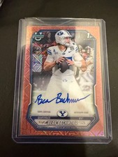 Marketplace image: 2026 Bowman Chrome 1st Bowman BYU Bear Bachmeier On Card Auto 1/1 Rose Gold Mojo