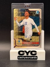 Current marketplace image for 2022 Bowman Chrome #96 Sofiane Diop Superfractor 1/1