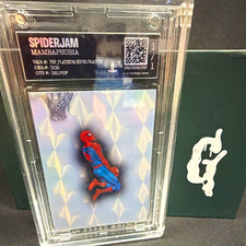Marketplace image: Glu3trap SpiderJam Mambaphobia PSF Platinum Super Fractor #SR002061PSF Auto 1/1