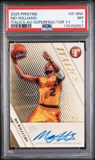Marketplace image: 2025-26 Pristine Mo Williams 1/1 Superfractor