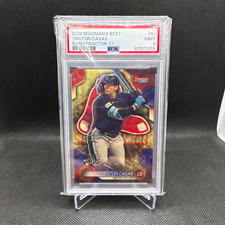 Current marketplace image for 2023 Bowman #51 Superfractor RC Superfractor 1/1