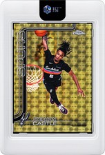 Marketplace image: 2025 Topps Chrome Update Stephon Castle #82 Superfractor 1/1