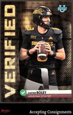 Current marketplace image for 2026 Bowman Chrome #BV1 Cutter Boley ROOKIE Superfractor 1/1