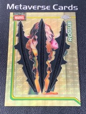 Marketplace image: 2026 Topps Chrome Marvel Rogue SuperFractor 1/1 Die-Cut Wolverine #099