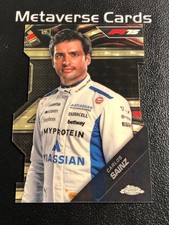 Marketplace image: 2025 Topps Chrome F1 Carlos Sainz SuperFractor 1/1 Die-Cut #Logo-27 Hit SSP