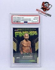 Marketplace image: 2025 Topps Finest UFC Alexander Volkanovski Finishers Superfractor 1/1 PSA 8 🔥