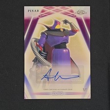 Marketplace image: 2026 Disney Neon Zurg Superfractor Autograph 1/1 TRUE ONE OF ONE! TOY STORY