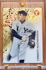 Marketplace image: CHRISTY MATHEWSON 2022 Topps Pristine SuperFractor 1/1 SSP GIANTS