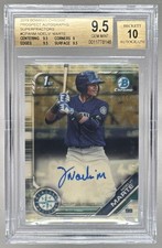 Marketplace image: Noelvi Marte 2019 Bowman Chrome SuperFractor 1st RC Auto 1/1 BGS 9.5/10