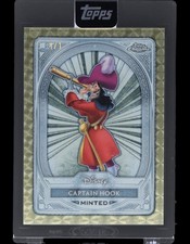 Marketplace image: 2025 Topps Chrome Disney Minted Captain Hook 1/1 Superfractor