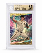 Marketplace image: Topps 2024 Chrome Stars of MLB Paul Skenes 1/1 Superfractor RC BGS 9.5