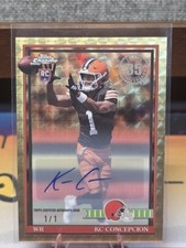 Marketplace image: 2026 Topps Flagship Chrome KC Concepcion Superfractor 1/1 Auto #91TRC-23