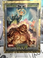Marketplace image: Topps Chrome Marvel 2026 One World Under DOOM OW-07 Superfractor 1/1 Doomsday 🔥