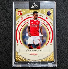 Marketplace image: 2026 Topps Pristine Premier League Superfractor BUKAYO SAKA Arsenal (#17) 1/1