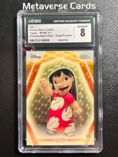 Marketplace image: 2026 Topps Chrome Disney Neon Lilo Superfractor 1/1 #CNE-15 CGC8