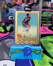 Marketplace image: Topps Chrome Basketball Stephen Curry 1973 Topps Auto Superfractor 1/1 73TA-SC