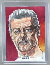 Marketplace image: Kino Loy 2026 Topps Chrome Star Wars Galaxy Artist Sketch Card Auto 1/1
