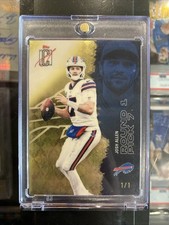 Marketplace image: 2025 Topps Signature Class Josh Allen Superfractor 1/1 Bills NFL MVP