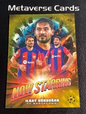 Marketplace image: 2023-24 Topps UCL Now Starring Ilkay Gundogan Superfractor 1/1 Barcelona
