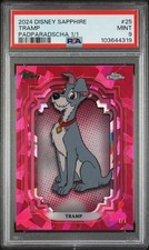 Current marketplace image for 2024 Topps Chrome #25 TRAMP PADPARADSCHA Superfractor 1/1