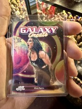Marketplace image: 💣2026 Topps Chrome Cosmic WWE Rhea Ripley 1/1 Galaxy Greats Starfractor 💣