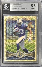 Current marketplace image for 2012 Topps Chrome #17 DWAYNE ALLEN COLTS ROOKIE Superfractor 1/1