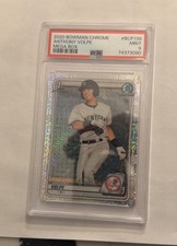 Marketplace image: 2020 Bowman - Chrome Prospects Anthony Volpe #BCP-139 SuperFractor /1 (RC)
