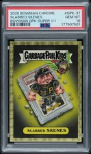 Marketplace image: 2026 BOWMAN CHROME GPK-37 PAUL SKENES SLABBED SKENES SUPERFRACTOR 1/1 PSA 10
