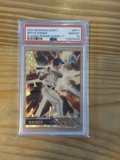 Marketplace image: 2024 Bowman Draft Plasma Power Bryce Rainer #PP-11 Superfractor /50 PSA 10 Sh