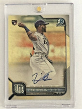 Marketplace image: 2022 Bowman Chrome Vidal Brujan Auto Superfractor 1/1 Rookie RC #CRA-VB METS