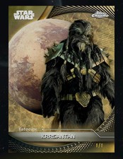 Marketplace image: TOPPS STAR WARS CARD TRADER HYPERSPACE 25 LEGENDARY SUPERFRACTOR KRRSANTAN 1CC