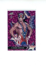 Marketplace image: 2026 Topps Chrome Cosmic WWE El Grande Americano Starfractor Superfractor 1/1