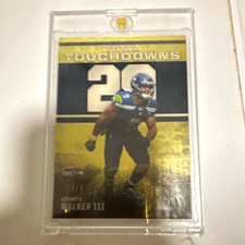 Marketplace image: Topps Zone Out Kenneth Walker III Insert Seattle Seahawks  Card superfractor 1/1