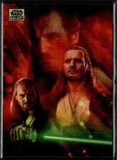 Marketplace image: Qui-Gon Jinn 2025 Topps Star Wars Galaxy SUPERFRACTOR 1/1 #15