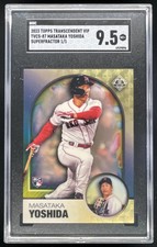 Marketplace image: 2023 Topps Transcendent VIP Superfractor #TVCS-87 Masataka Yoshida 1/1 SGC 9.5