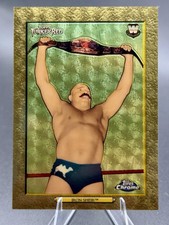 Marketplace image: 2006 TOPPS CHROME HERITAGE WWE SUPERFRACTOR #96 Iron Sheik /25