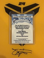 Marketplace image: 2025-26 Topps Chrome Update Evan Mobley Superfractor 1/1 Auto True